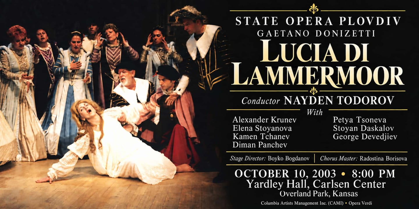 Event banner: Lucia di Lammermoor (10.10.2003)