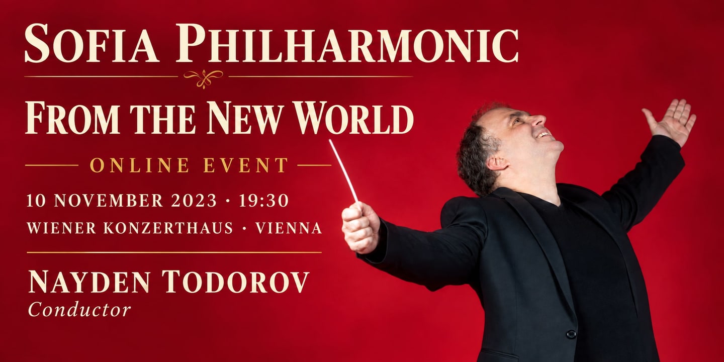 Event banner: From The New World – Online Event (10.11.2023)