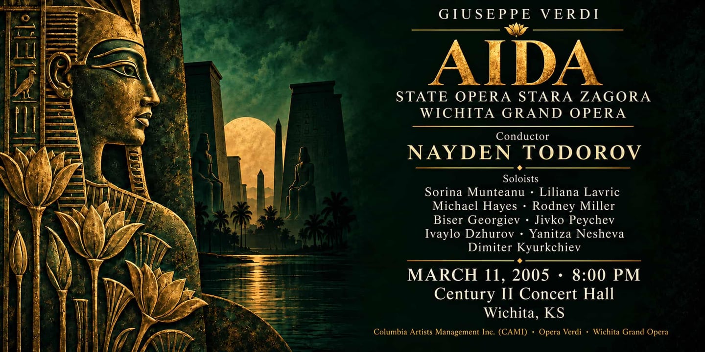 Event banner: Aida (11.03.2005)