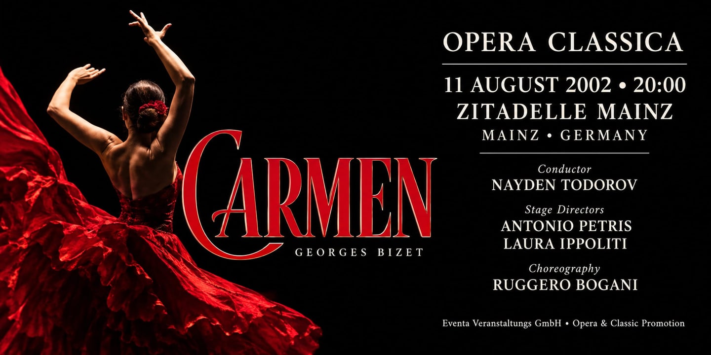 Event banner: Carmen (11.08.2002)
