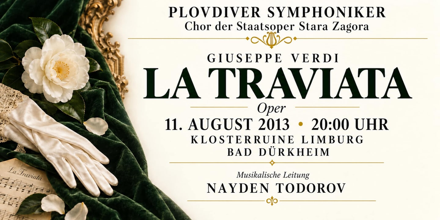 Event banner: La Traviata (11.08.2013)