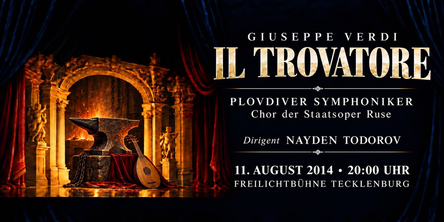 Event banner: Concert with Plovdiver Symphoniker (11.08.2014)