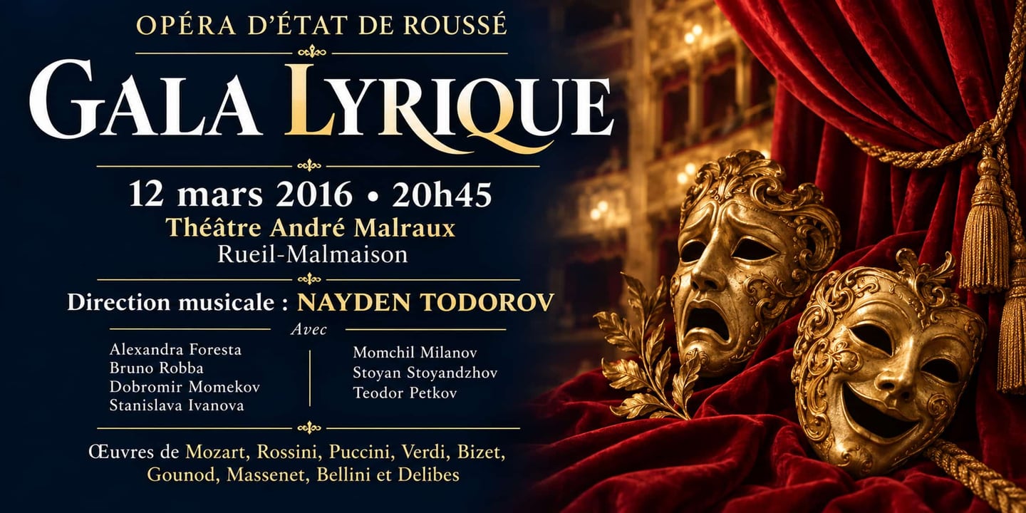 Event banner: Opera Gala (12.03.2016)