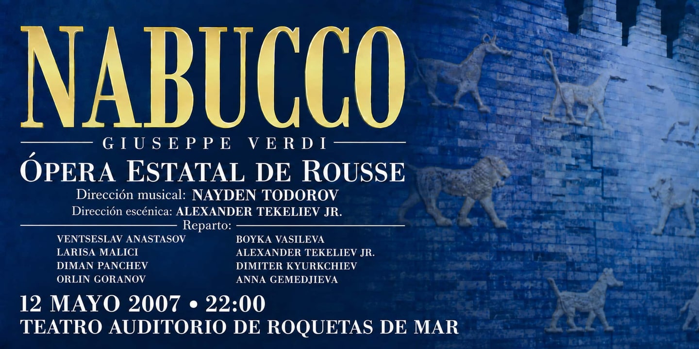 Event banner: Nabucco (12.05.2007)