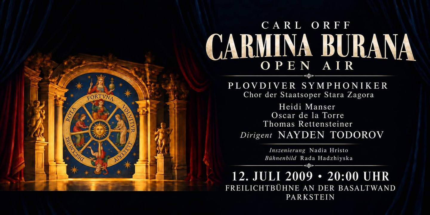 Event banner: Carmina Burana (12.07.2009)