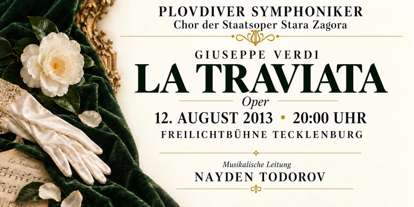 Event banner: La Traviata (12.08.2013)