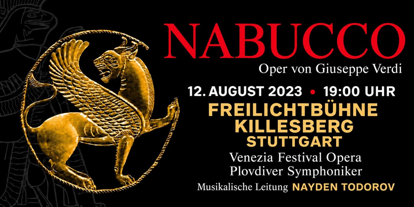 Event banner: Nabucco (12.08.2023)