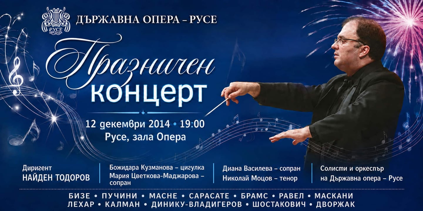 Event banner: Festive concert (12.12.2014)