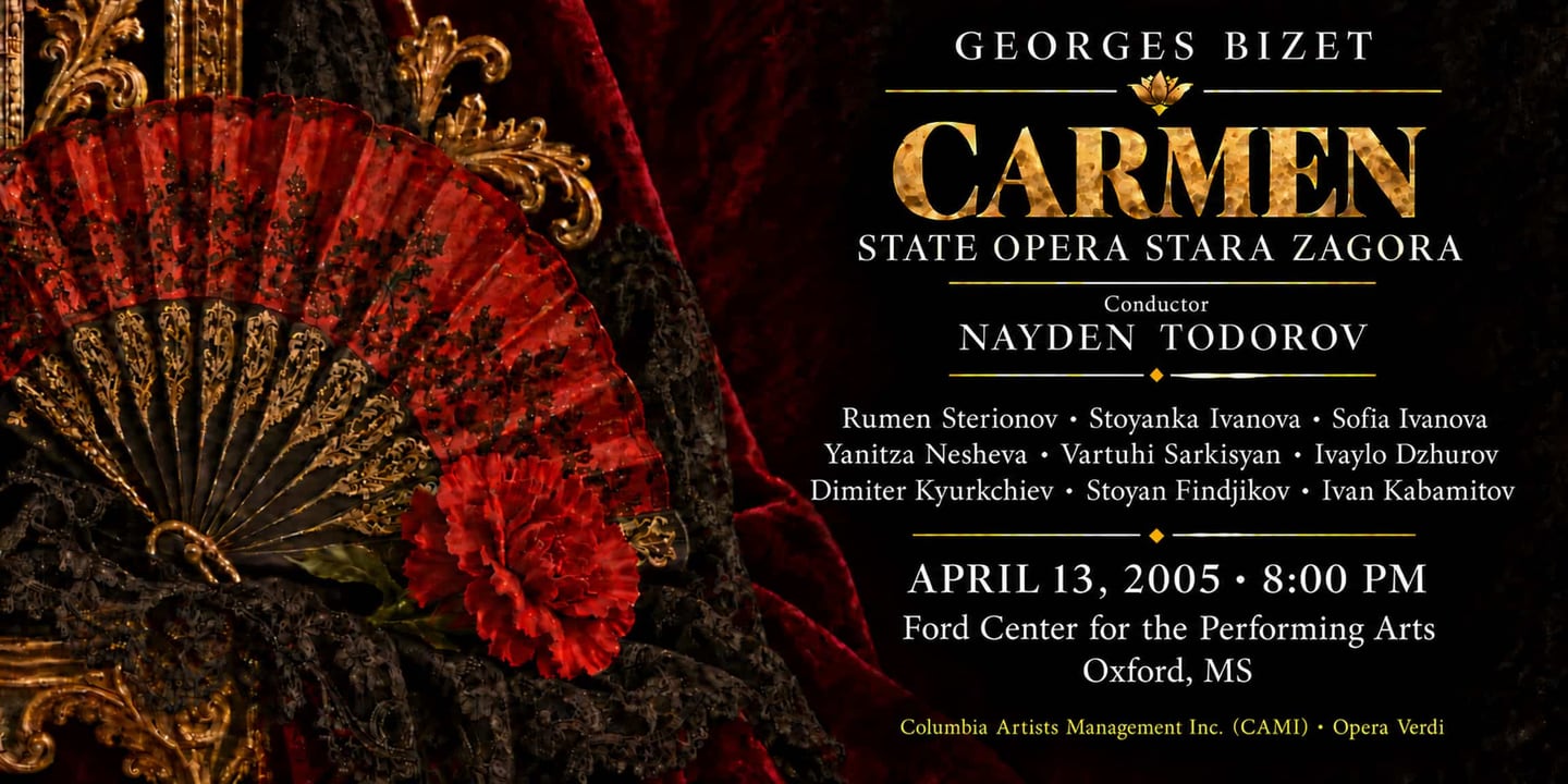 Event banner: Carmen (13.04.2005)