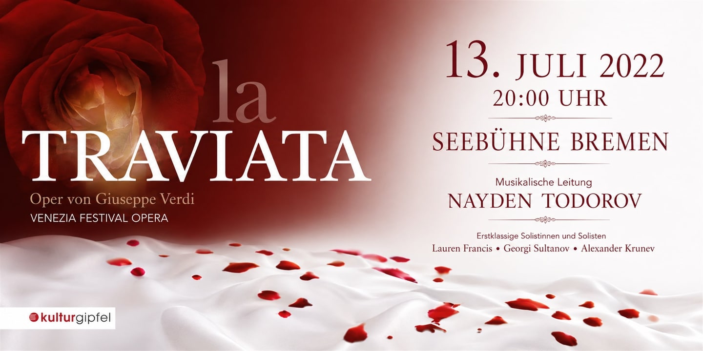 Event banner: La Traviata (13.07.2022)
