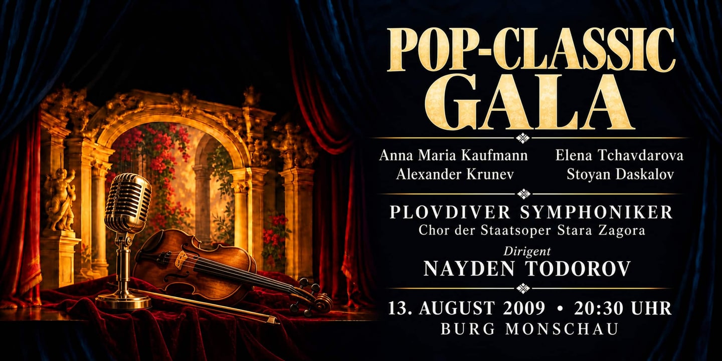 Event banner: Pop-Classic Gala (13.08.2009)