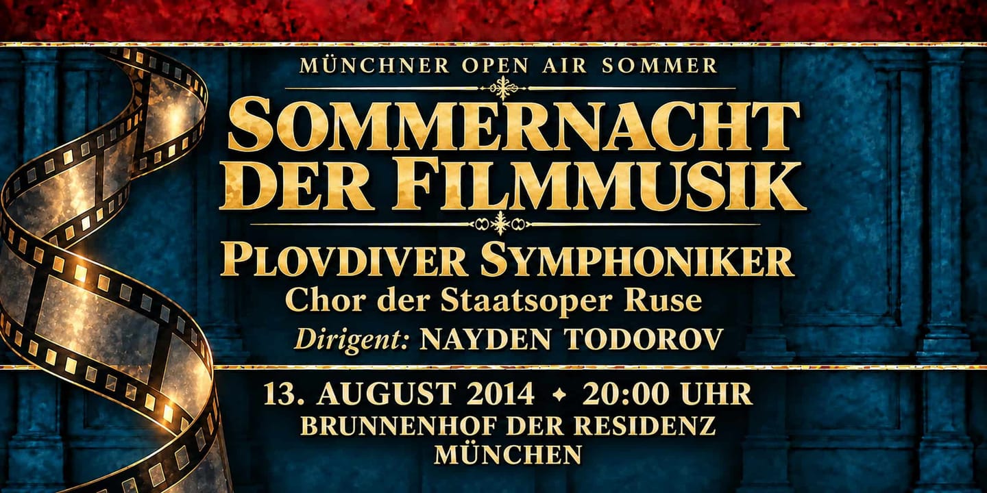 Event banner: Sommernacht der Filmmusik (Münchner Open Air Sommer) (13.08.2014)