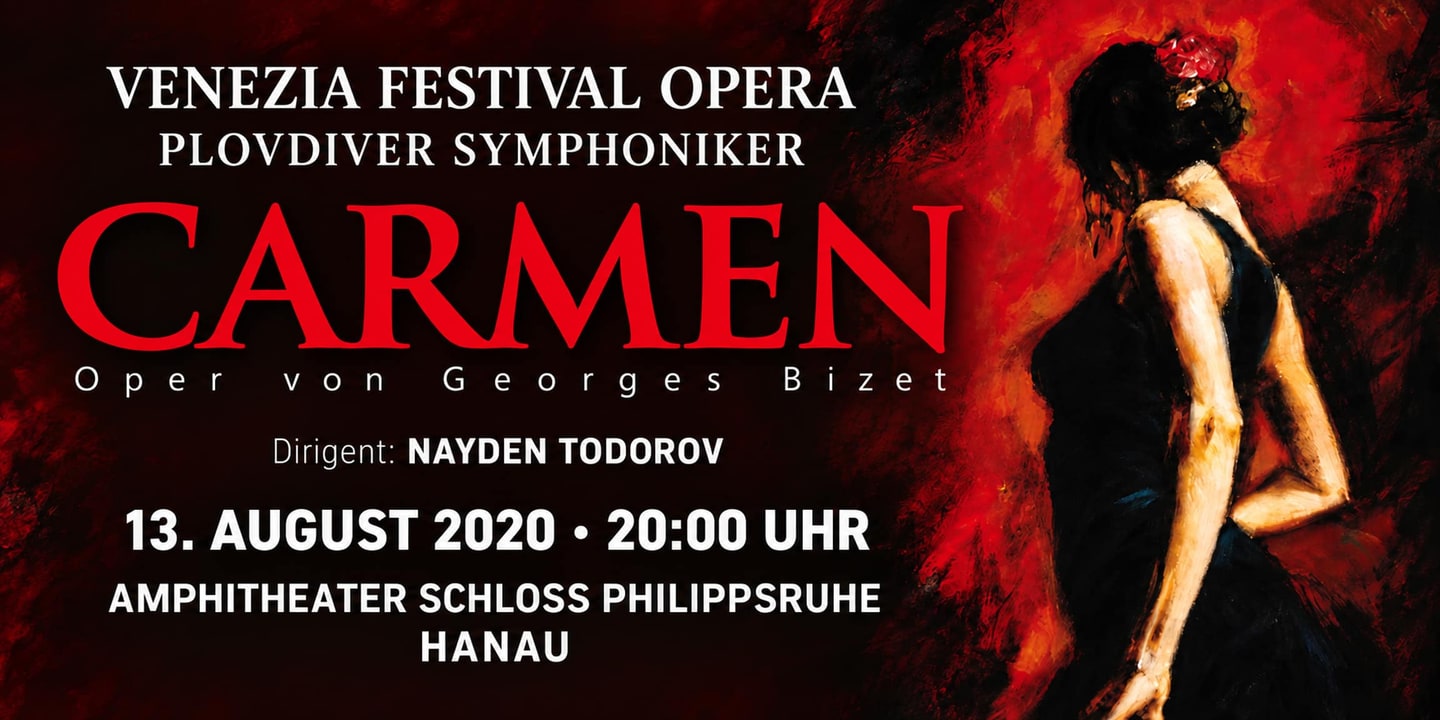 Event banner: Carmen (13.08.2020)
