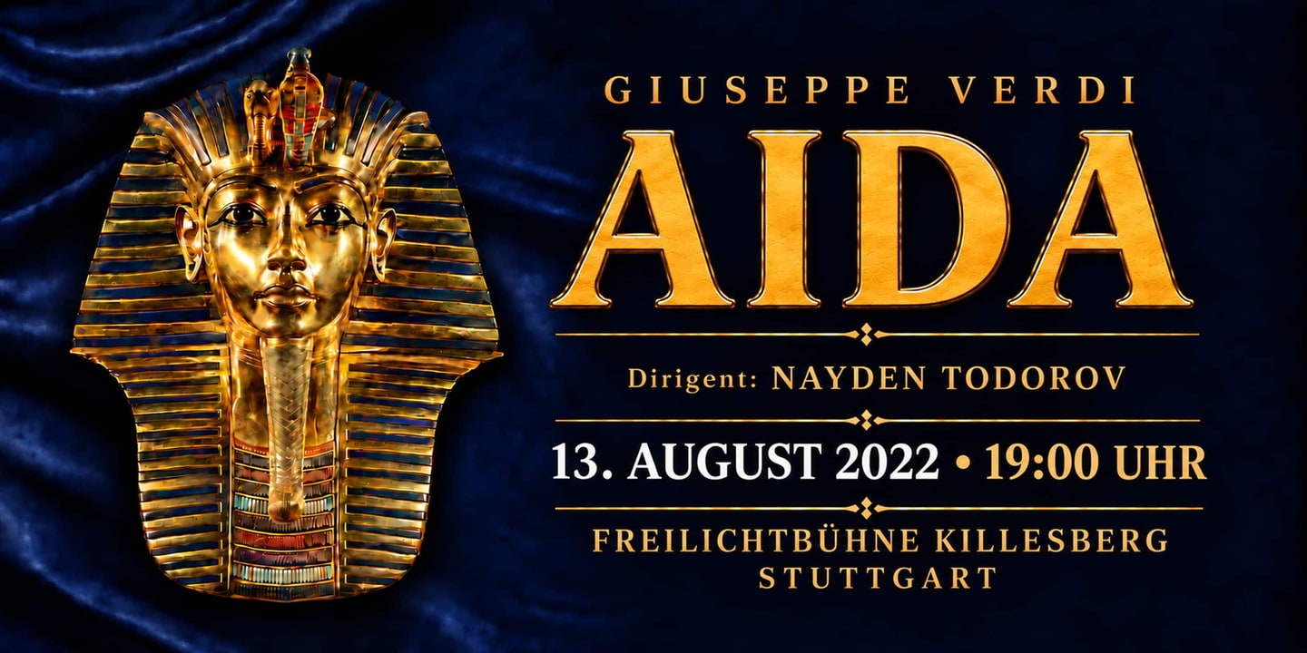 Event banner: Aida (13.08.2022)