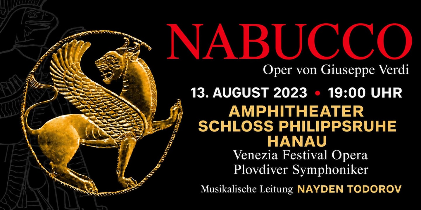 Event banner: Nabucco (13.08.2023)