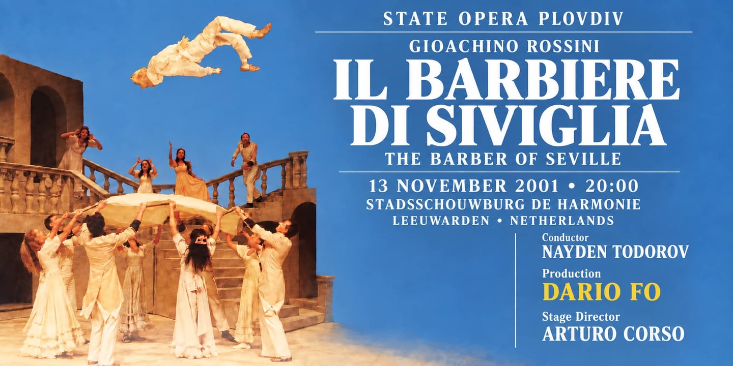 Event banner: Il barbiere di Siviglia (13.11.2001)