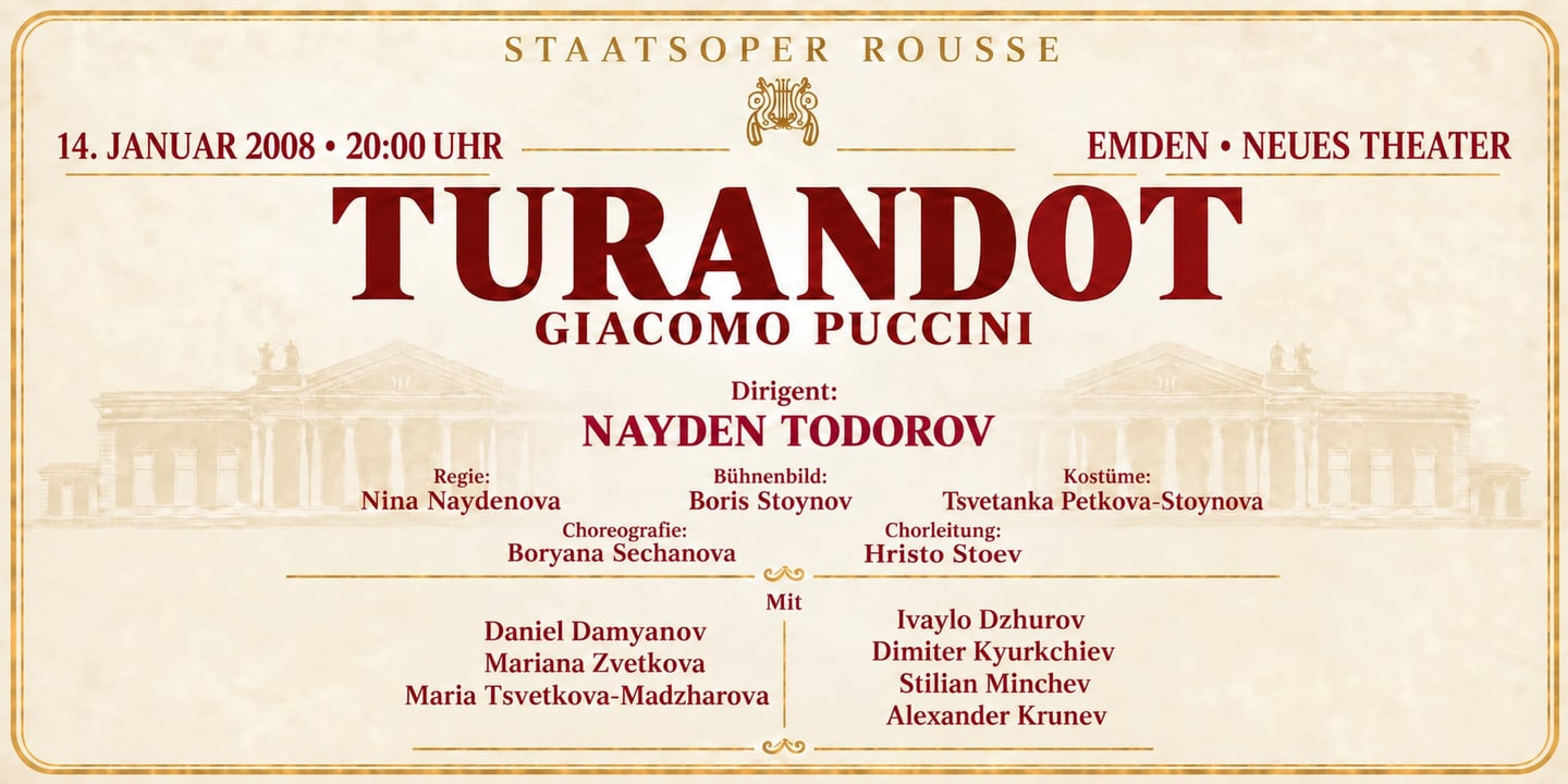 Event banner: Turandot (14.01.2008)