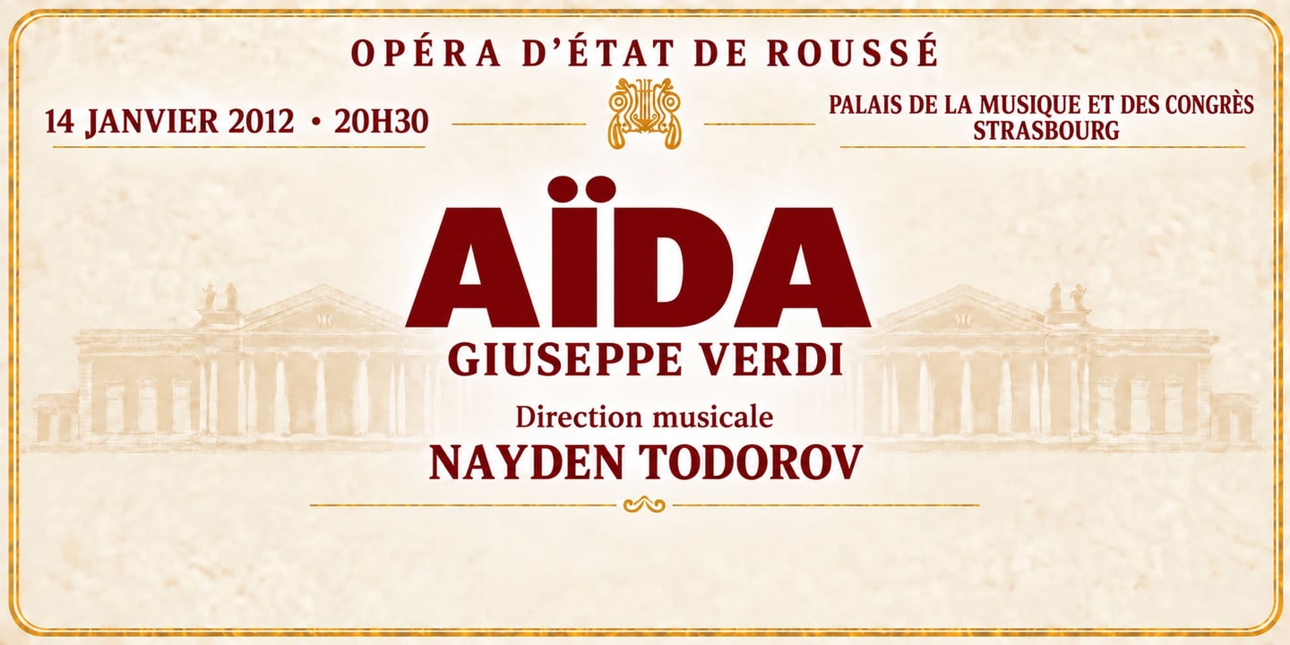 Event banner: Aida (14.01.2012)
