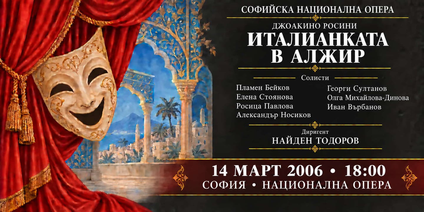 Event banner: Concert with Sofia National Opera (14.03.2006)