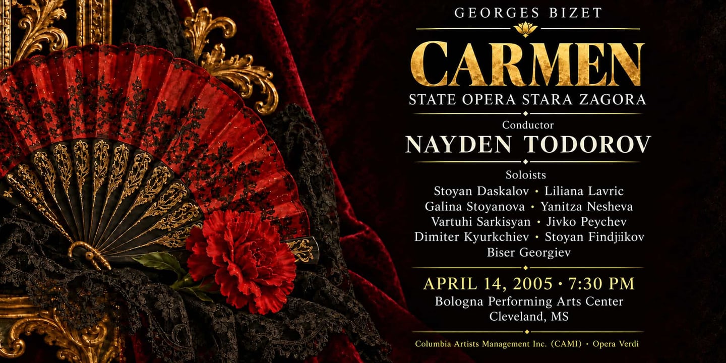 Event banner: Carmen (14.04.2005)