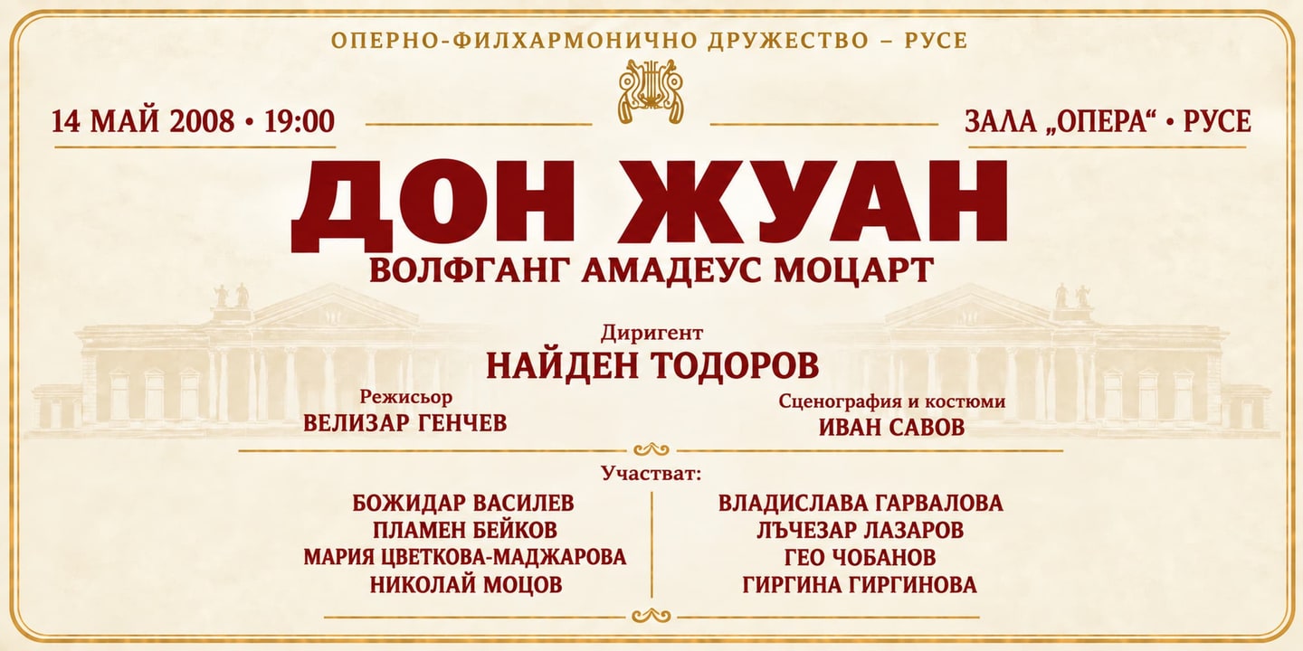 Event banner: Don Giovanni (14.05.2008)