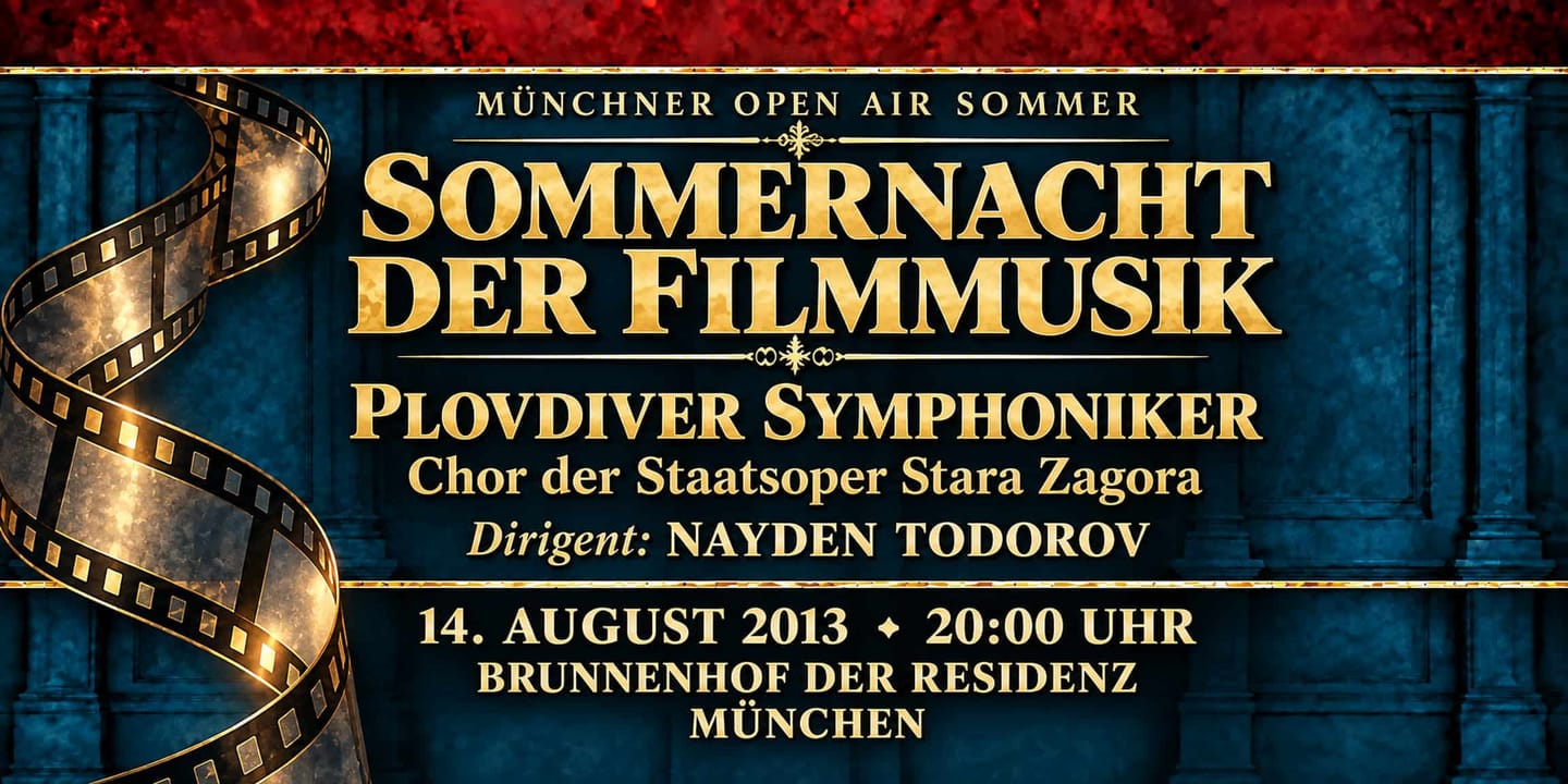 Event banner: Sommernacht der Filmmusik (Münchner Open Air Sommer) (14.08.2013)
