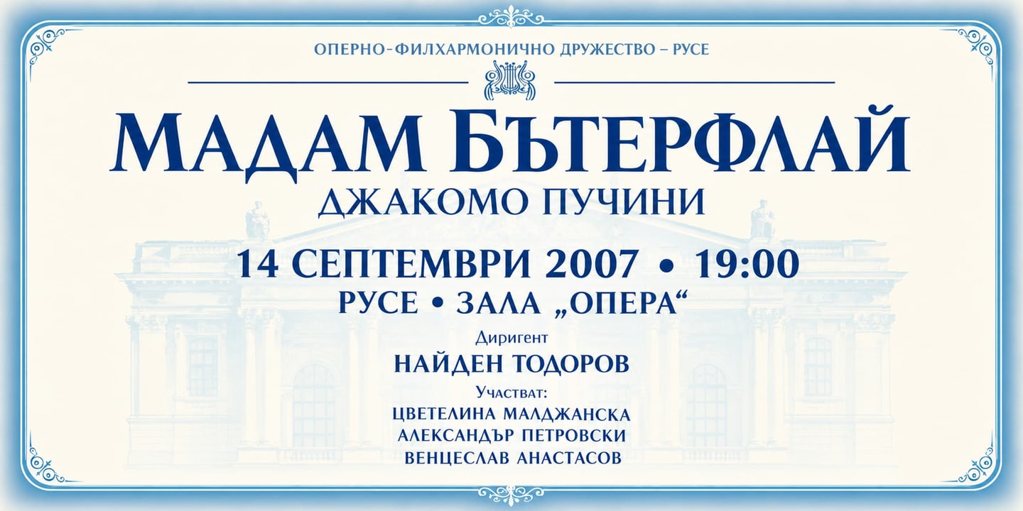 Event banner: Madama Butterfly (14.09.2007)