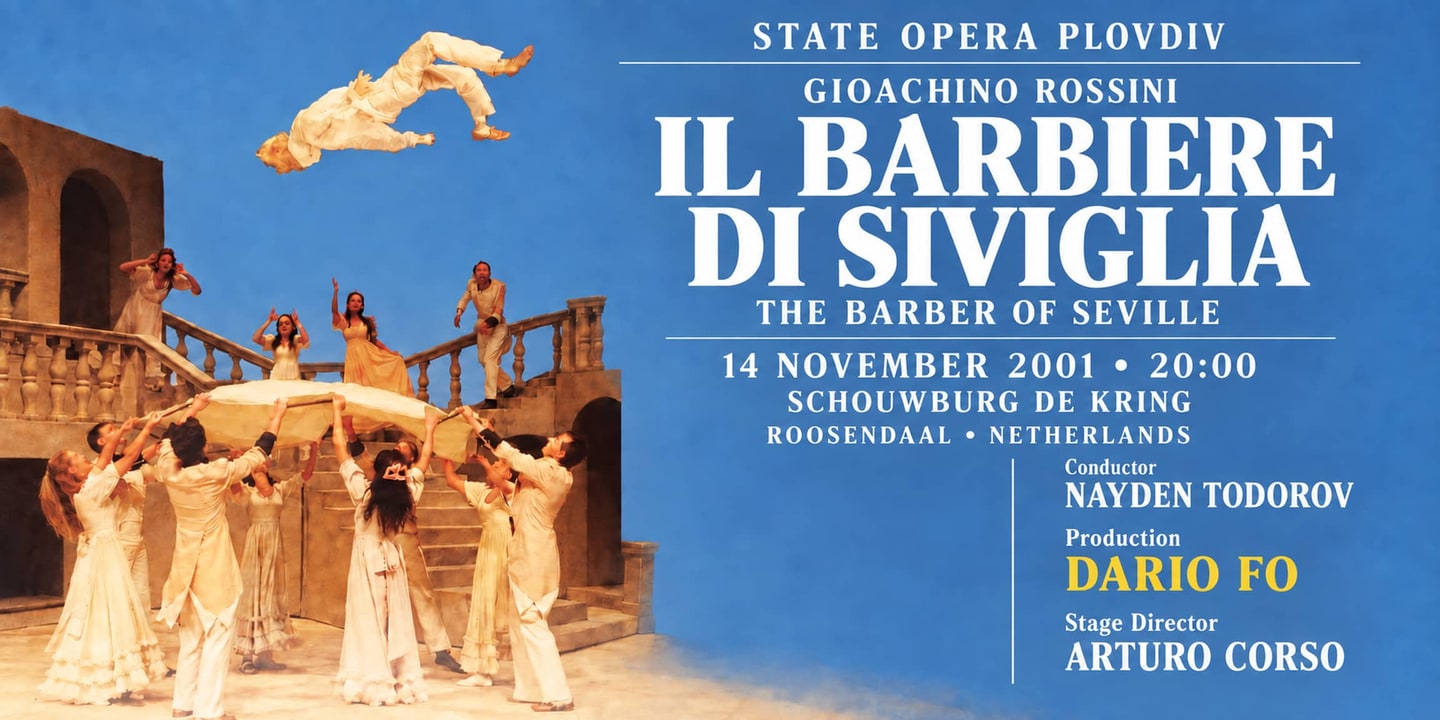 Event banner: Il barbiere di Siviglia (14.11.2001)