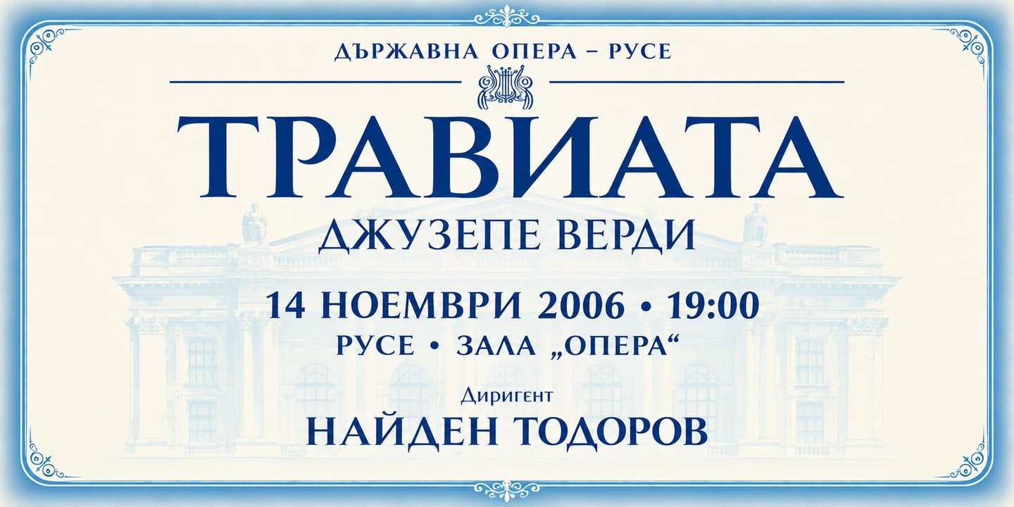 Event banner: La Traviata (14.11.2006)