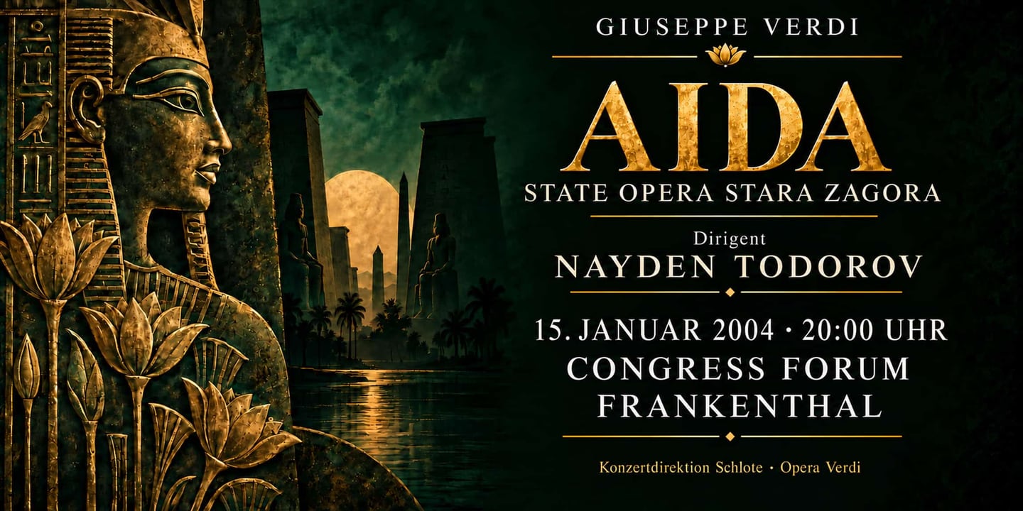 Event banner: Aida by Verdi (15.01.2004)