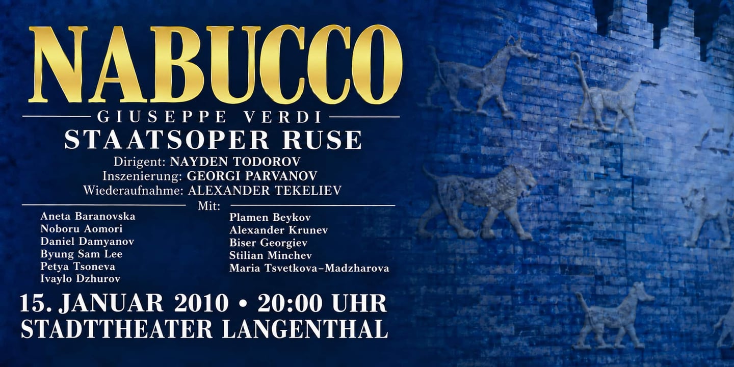 Event banner: Nabucco (15.01.2010)