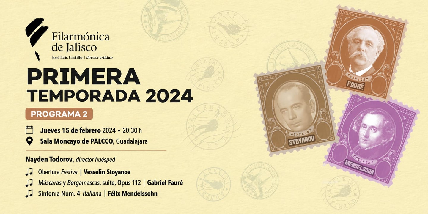 Event banner: Second Program of the 2024 Season (15.02.2024)