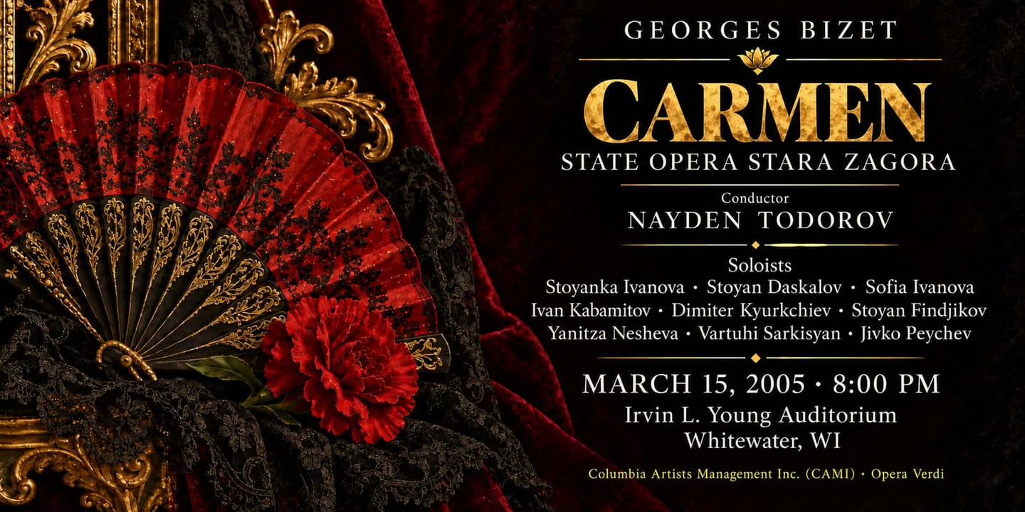 Event banner: Carmen (15.03.2005)