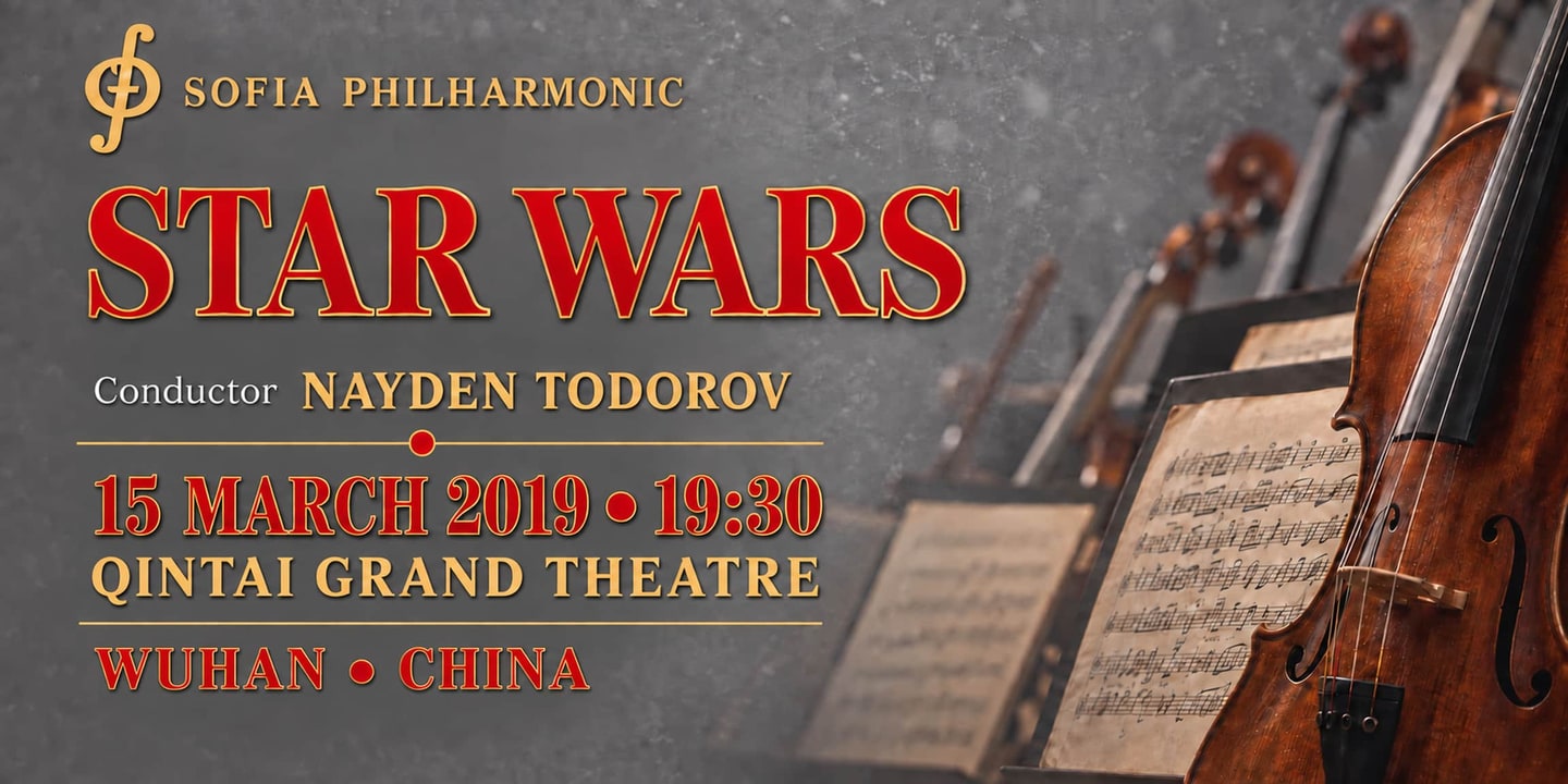 Event banner: STAR WARS in Wuhan (15.03.2019)