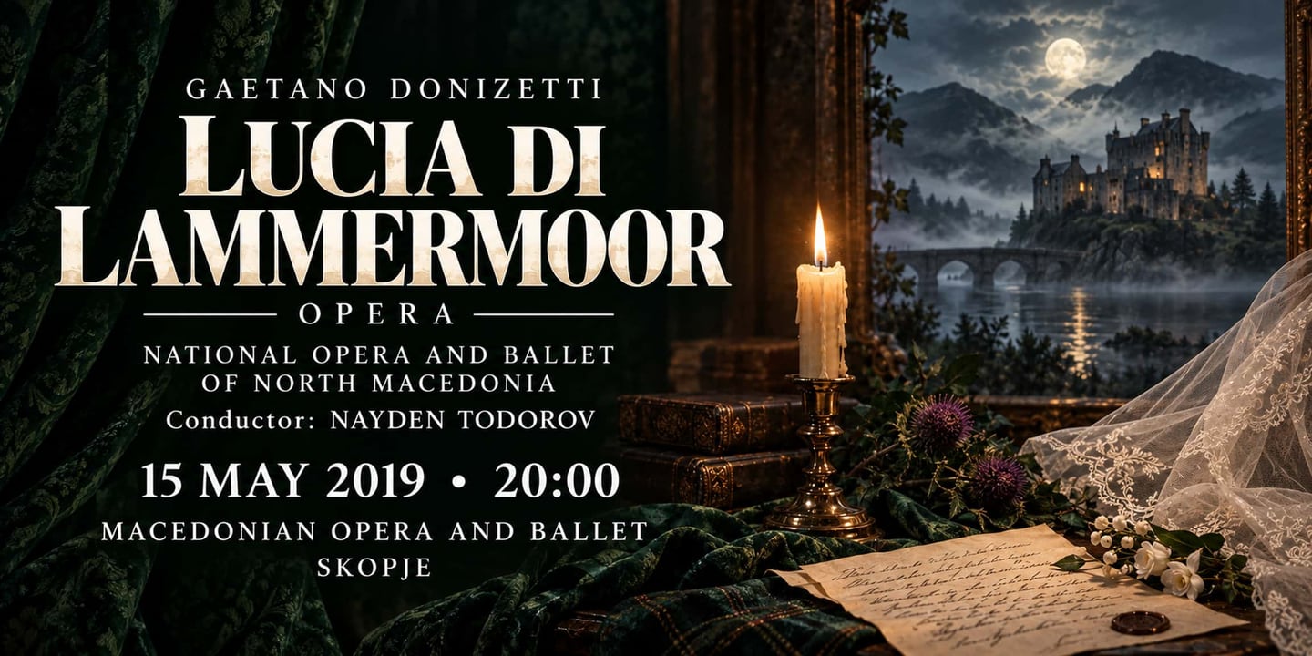Event banner: Lucia di Lammermoor (15.05.2019)