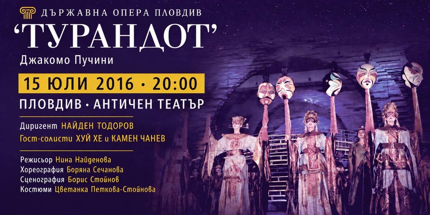 Event banner: Turandot (15.07.2016)