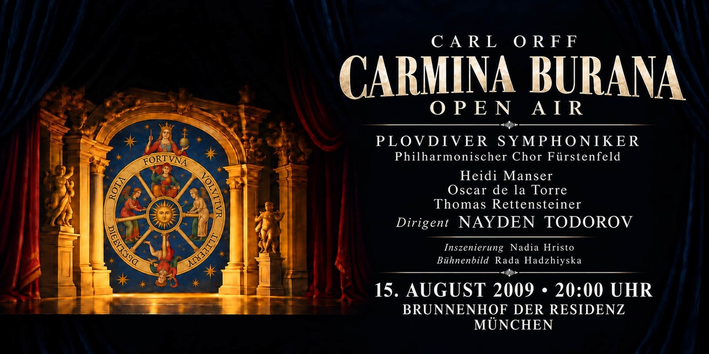 Event banner: Carmina Burana (15.08.2009)
