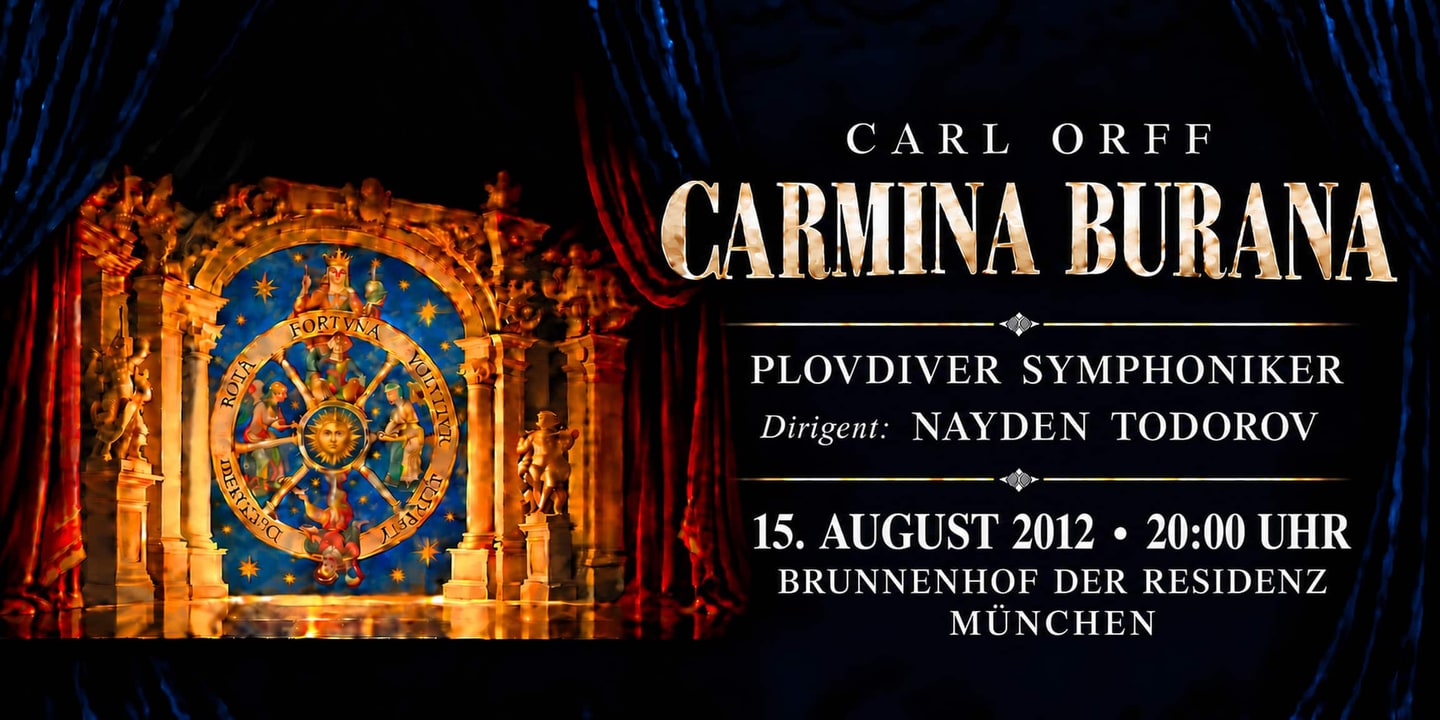 Event banner: Carmina Burana (15.08.2012)
