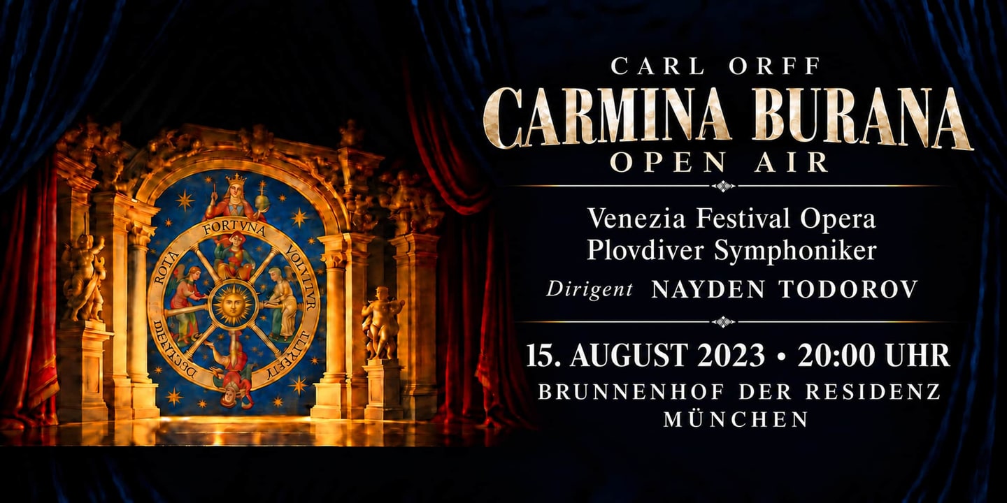 Event banner: Carmina Burana (15.08.2023)