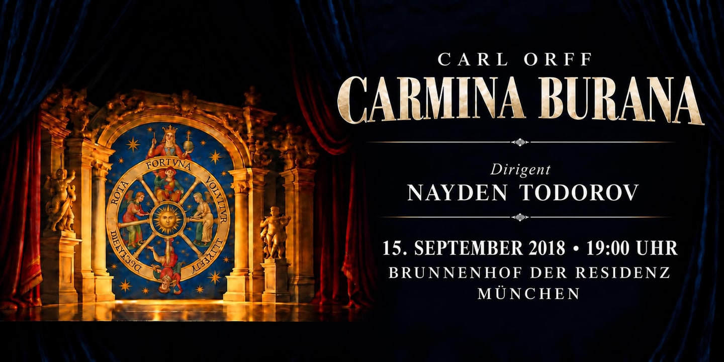 Event banner: Carmina Burana (15.09.2018)