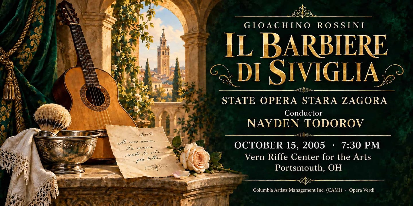 Event banner: Il barbiere di Siviglia (15.10.2005)
