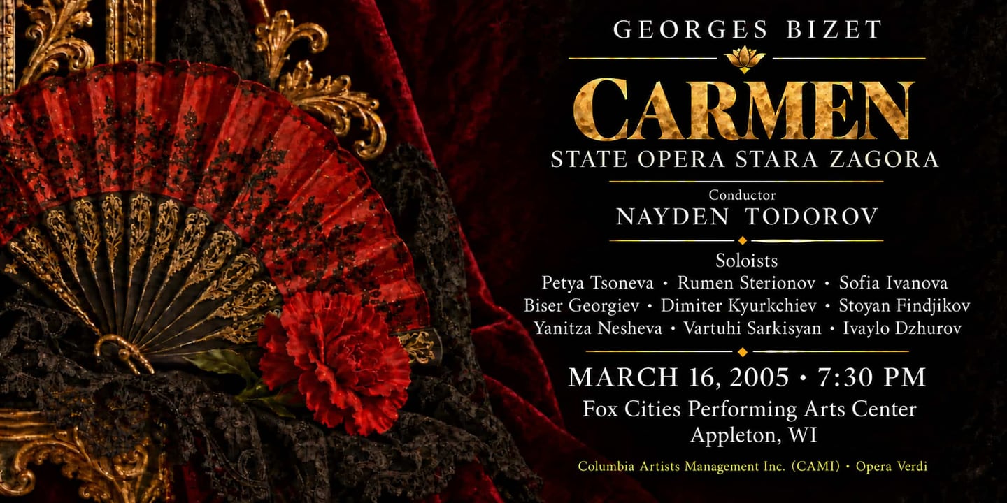 Event banner: Carmen (16.03.2005)