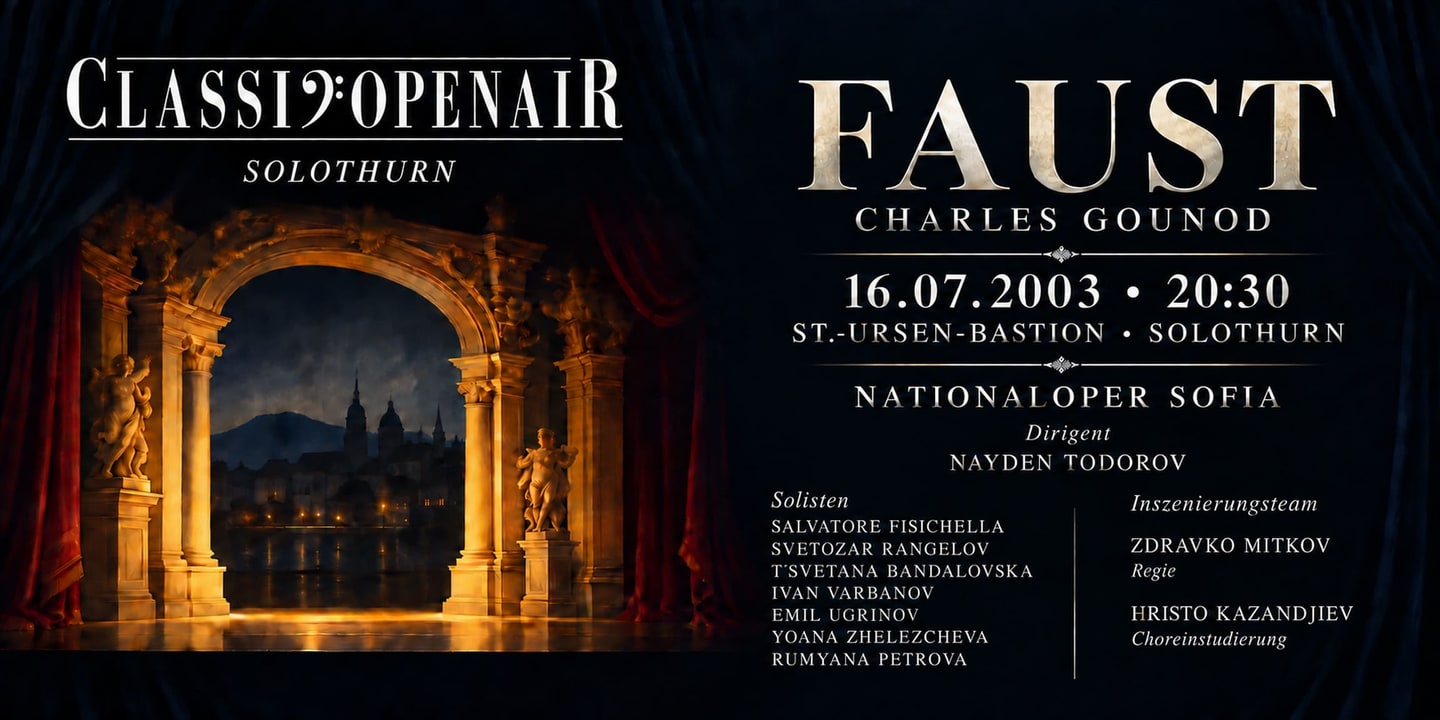 Event banner: Faust (16.07.2003)