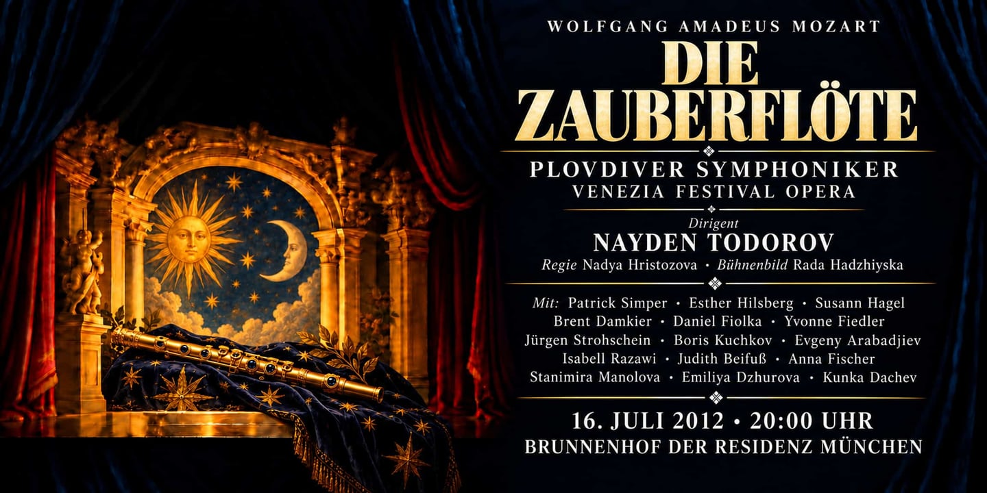 Event banner: Die Zauberflöte by Mozart (16.07.2012)