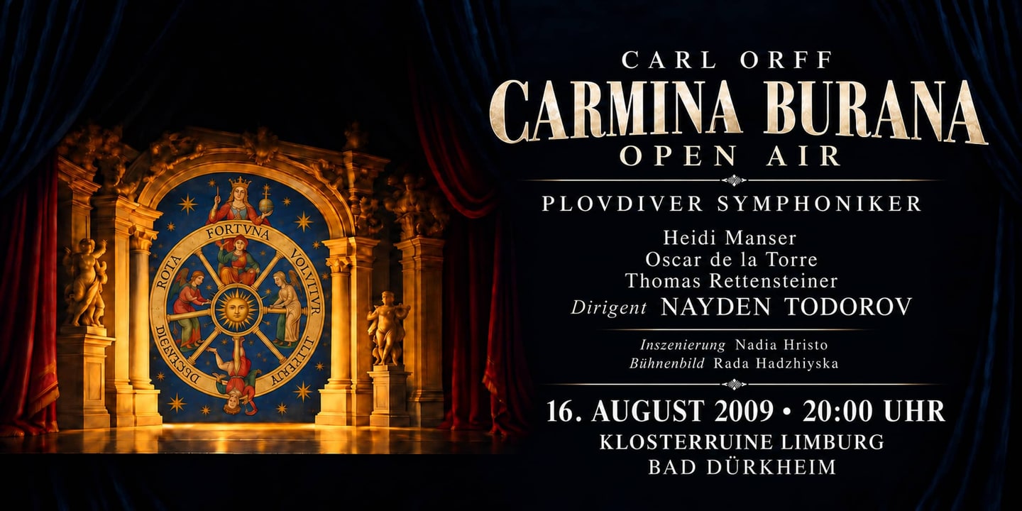 Event banner: Carmina Burana (16.08.2009)