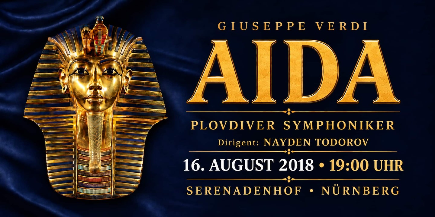 Event banner: Aida (16.08.2018)