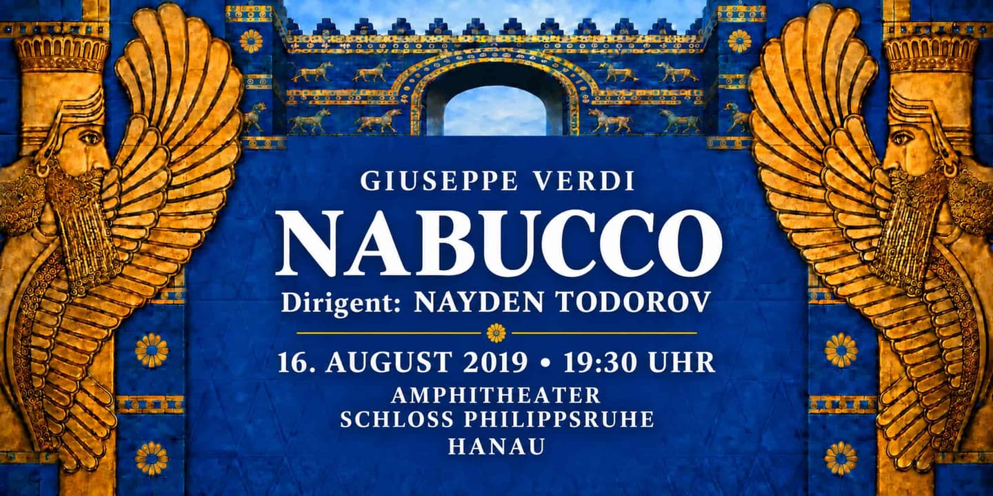 Event banner: Nabucco in Hanau (16.08.2019)