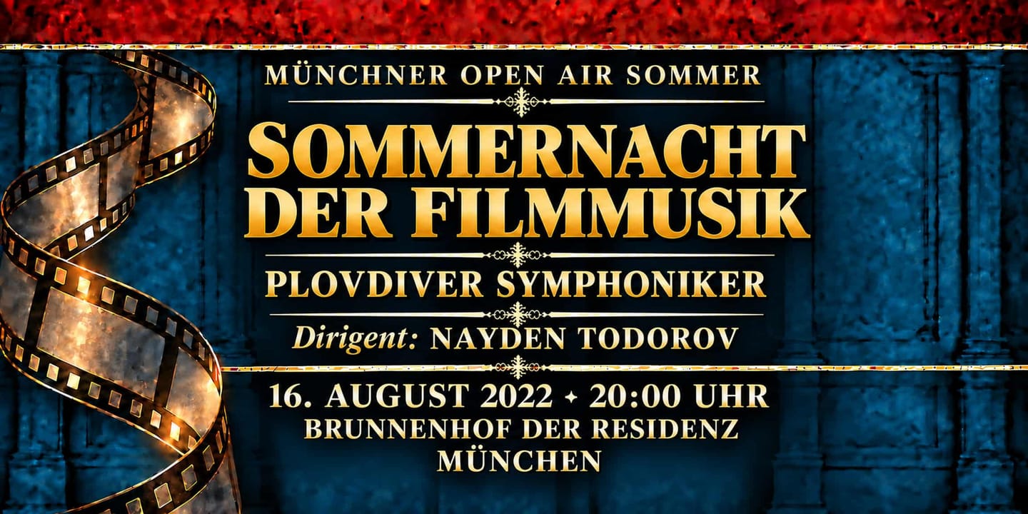 Event banner: Sommernacht der Filmmusik (Münchner Open Air Sommer) (16.08.2022)