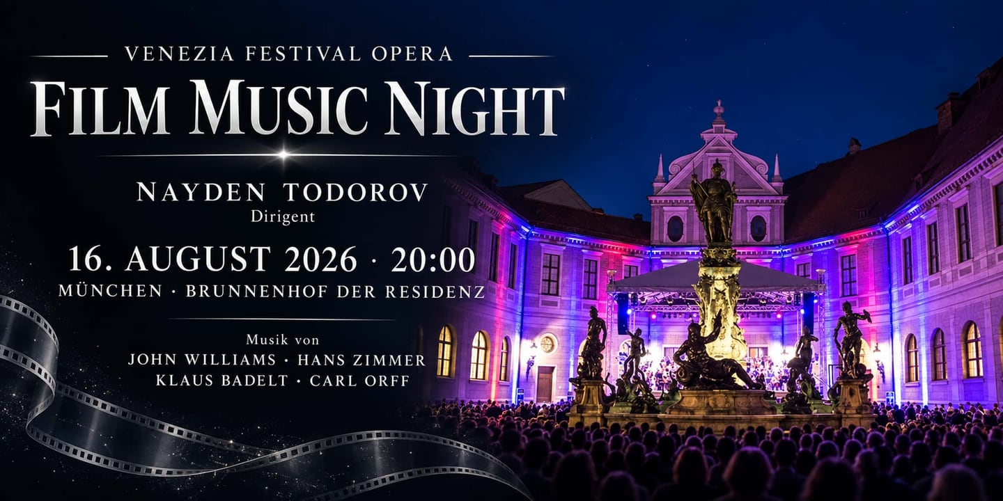 Event banner: Film Music Night (16.08.2026)