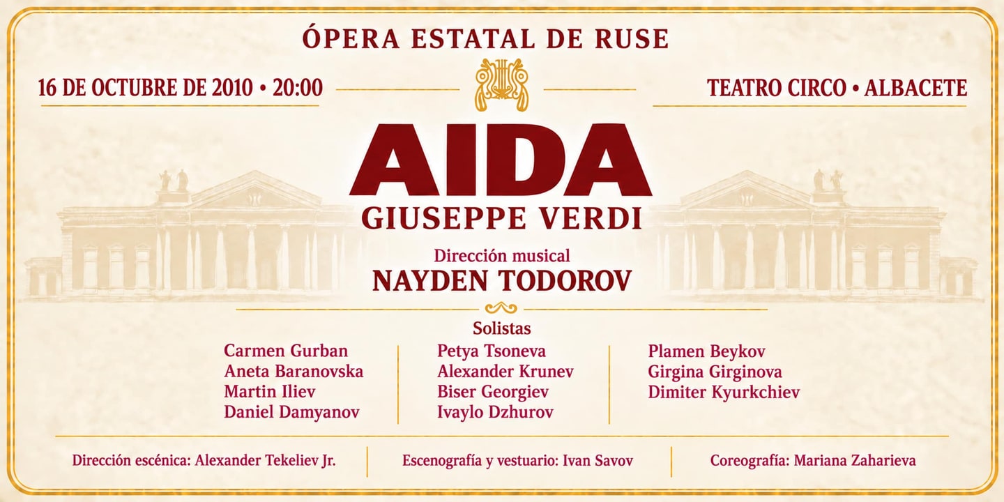 Event banner: Aida (16.10.2010)
